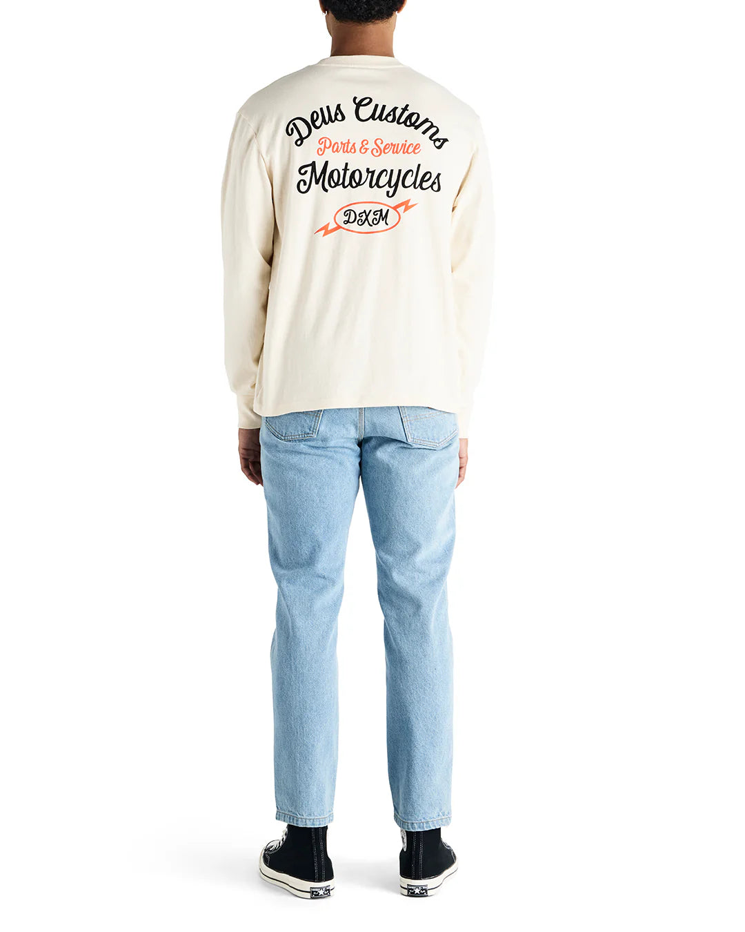 DEUS EX MACHINA IOTA LS TEE - DIRTY WHITE