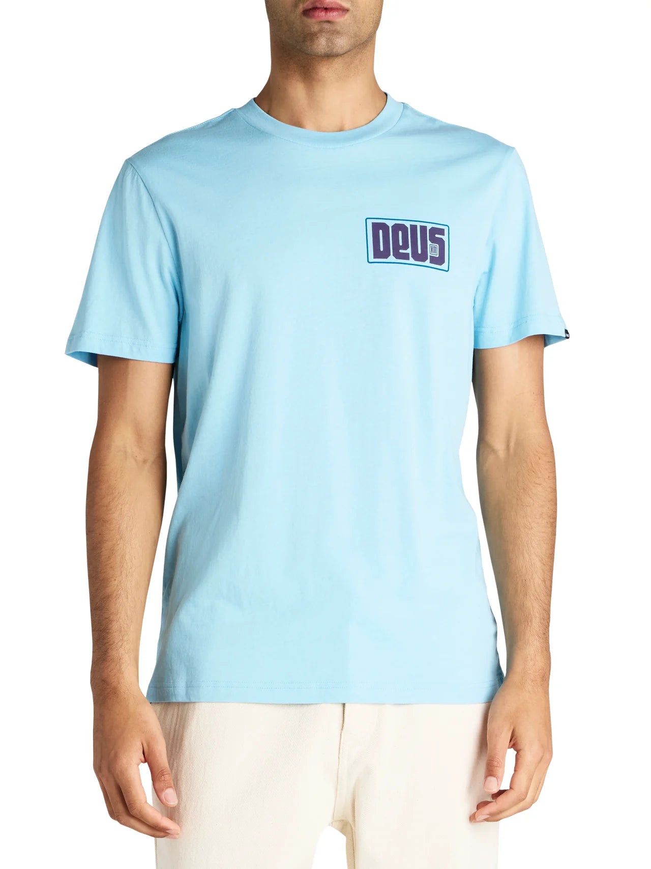DEUS EX MACHINA OUTAGE TEE - SKY BLUE