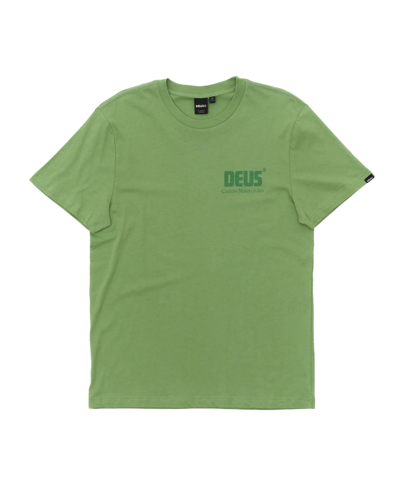 DEUS EX MACHINA DROP DOWN TEE - TENDRIL GREEN