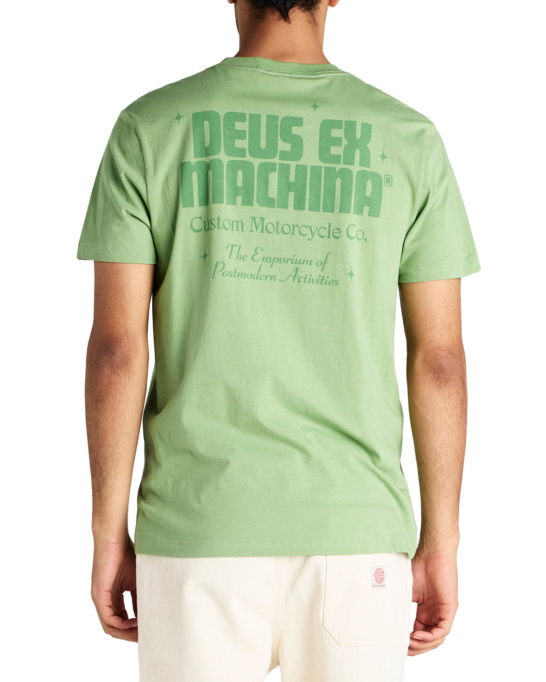 drop-down-tee-tendril-green|Model