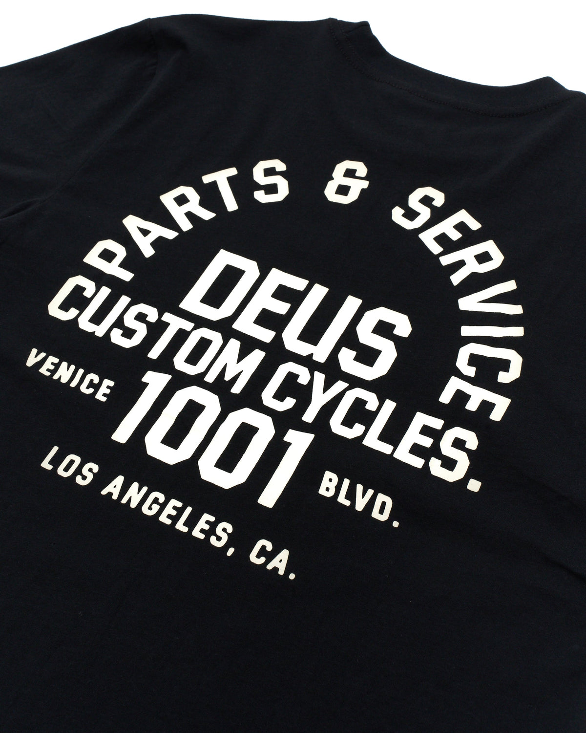 DEUS EX MACHINA TROOP TEE - BLACK