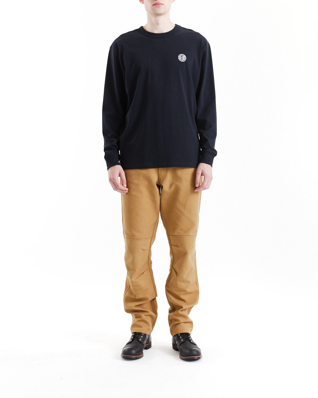 DEUS EX MACHINA RIDE READY LS TEE - BLACK