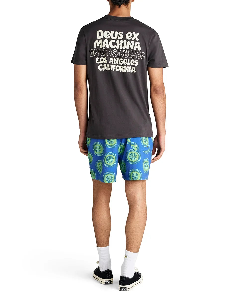 DEUS EX MACHINA PORTAL BOARDSHORT (MESH) BLUE