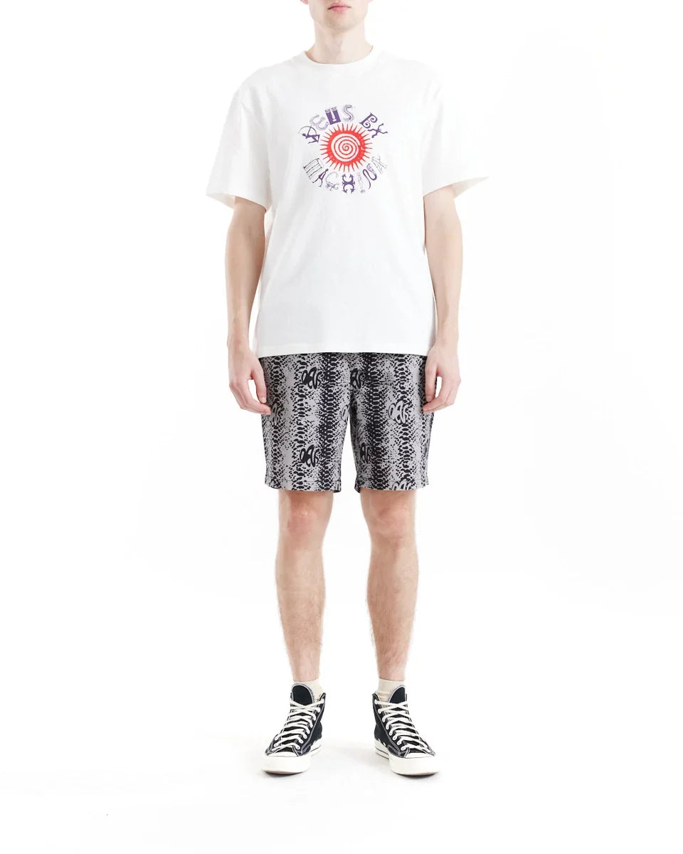 DEUS EX MACHINA SNAKE EYES BEACH SHORT TITANIUM