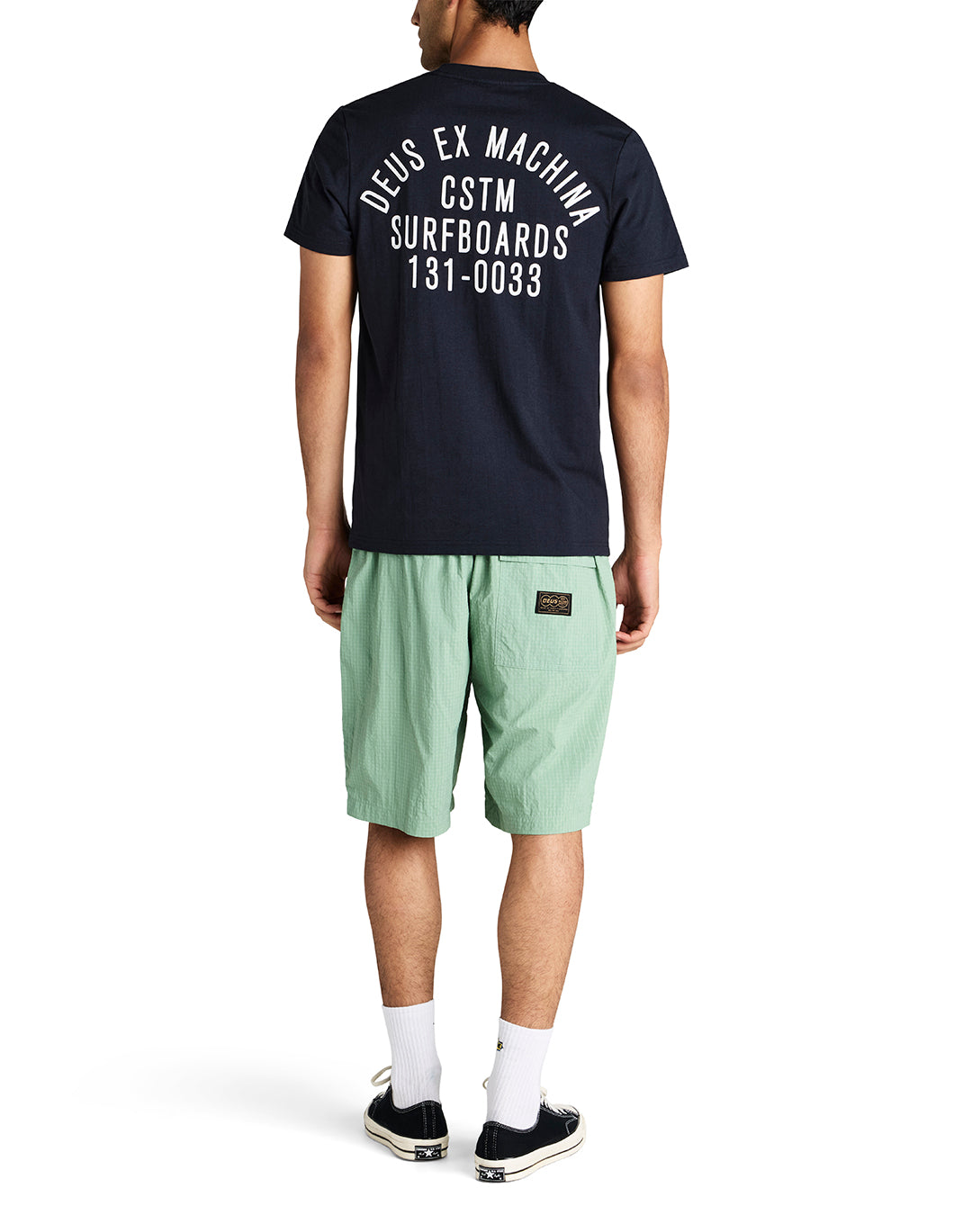 DEUS EX MACHINA Remi Parachute Short - Shale Green