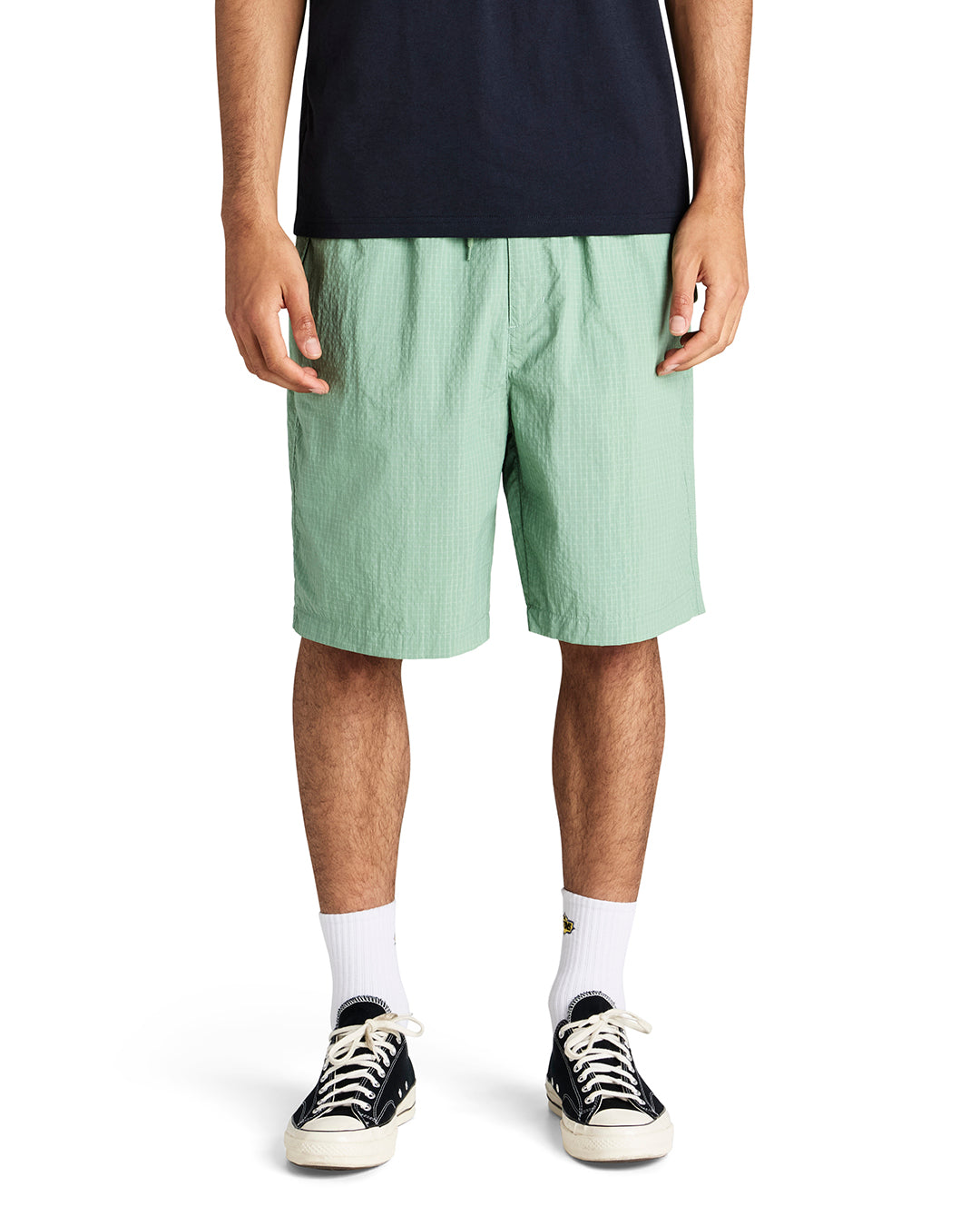 Remi Parachute Short - Shale Green|Model