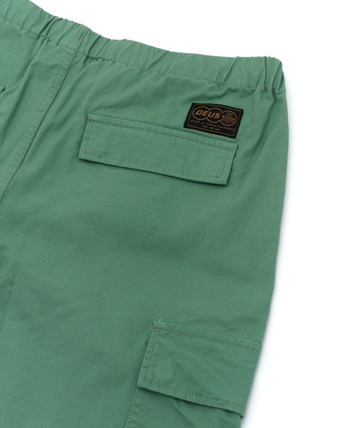 DEUS EX MACHINA LEGION POPLIN SURF PANT - SHALE GREEN