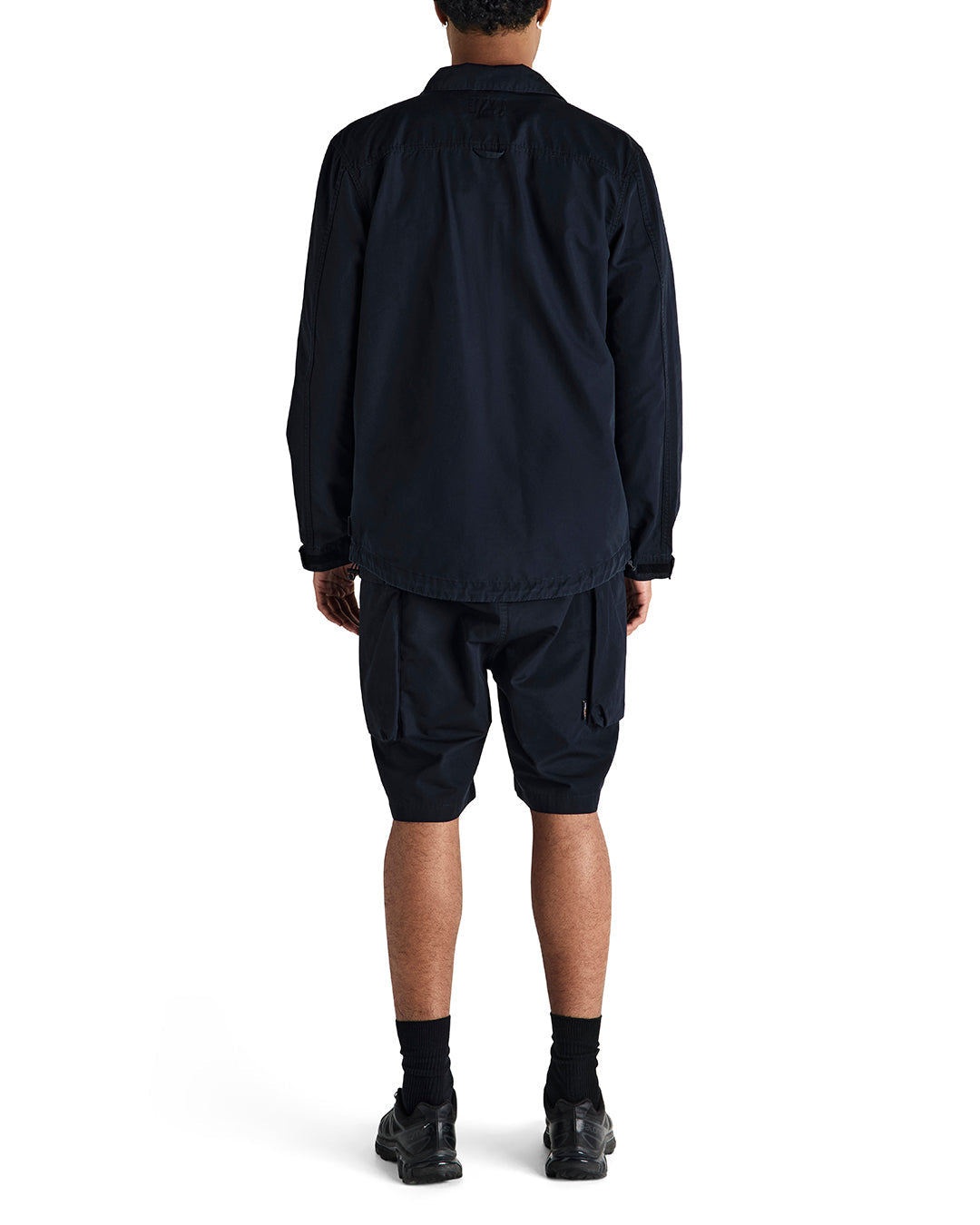 DEUS EX MACHINA DUCK DIVE ZIP SHIRT - BLACK