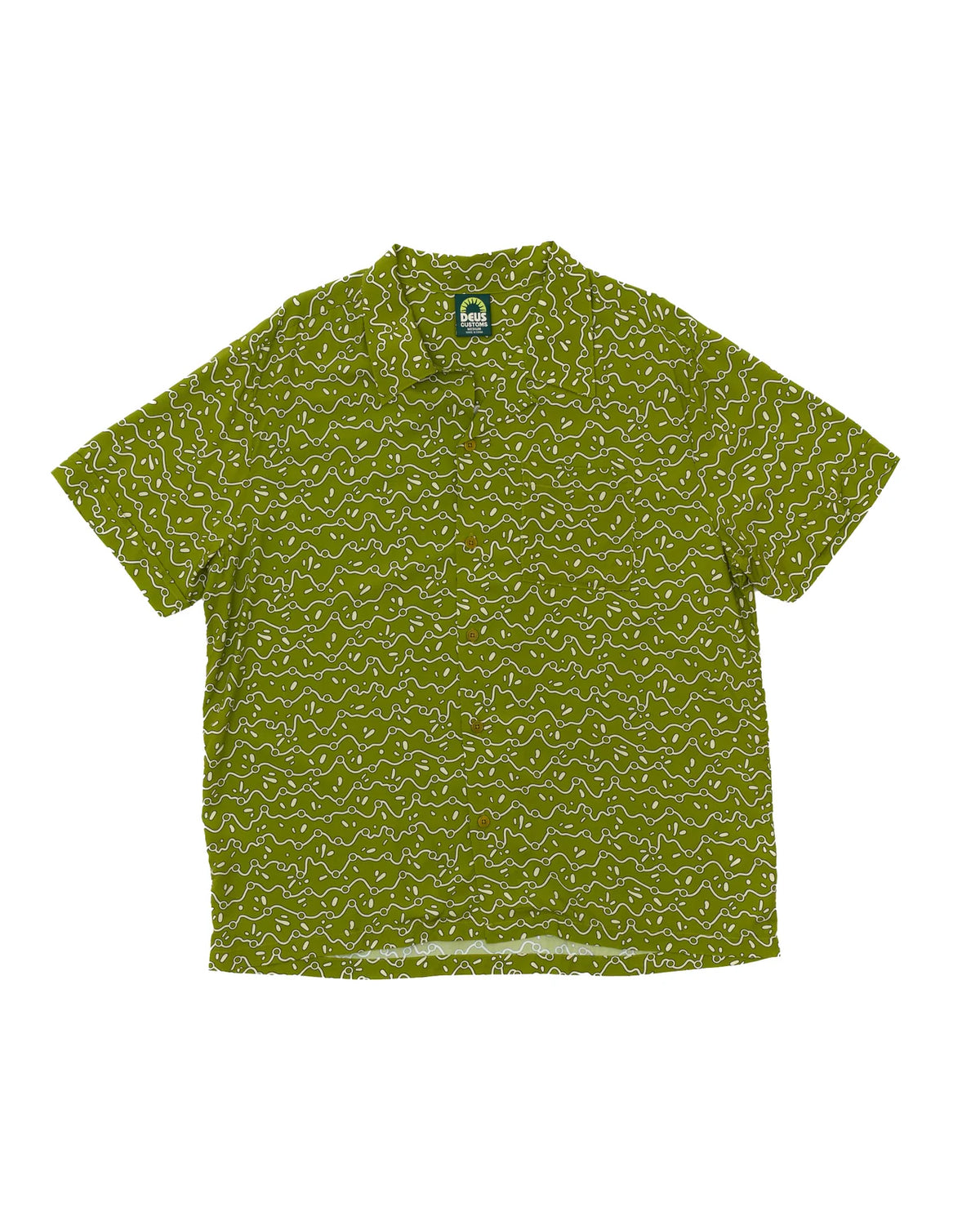 DEUS EX MACHINA PHOSPHENE SHIRT PEAR