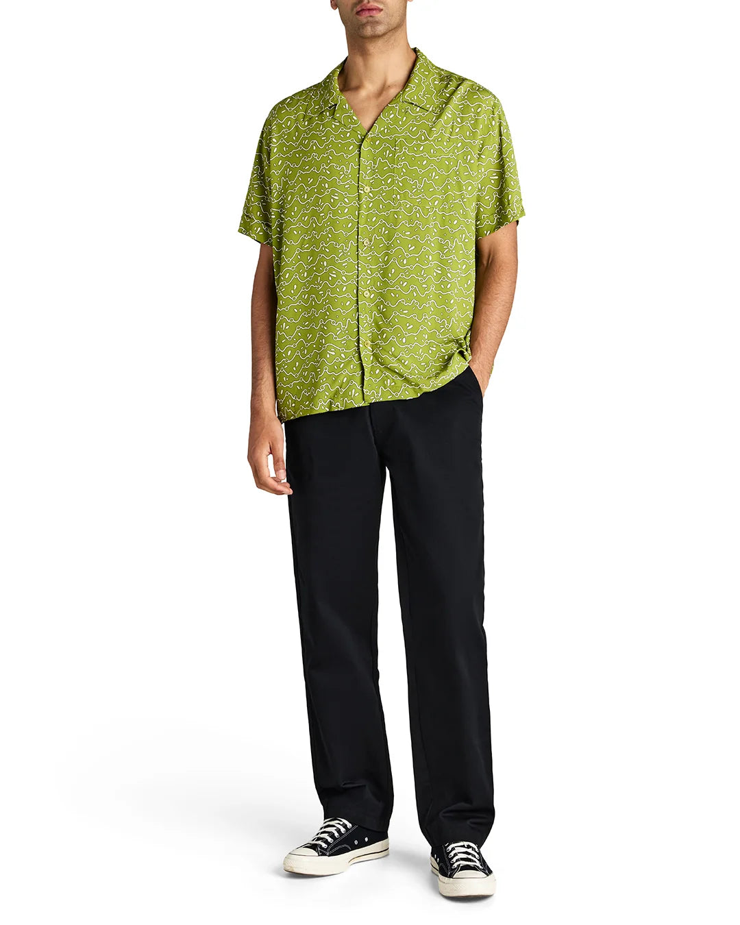 DEUS EX MACHINA PHOSPHENE SHIRT PEAR