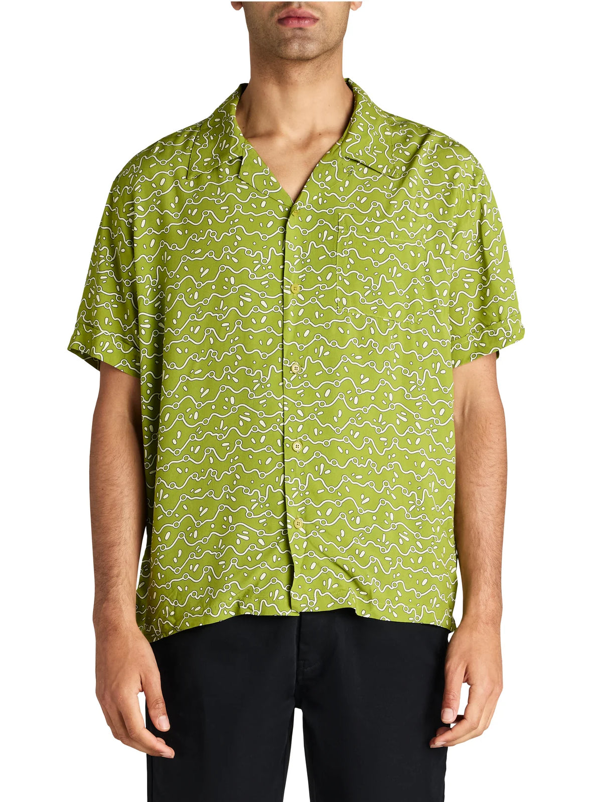 DEUS EX MACHINA PHOSPHENE SHIRT PEAR