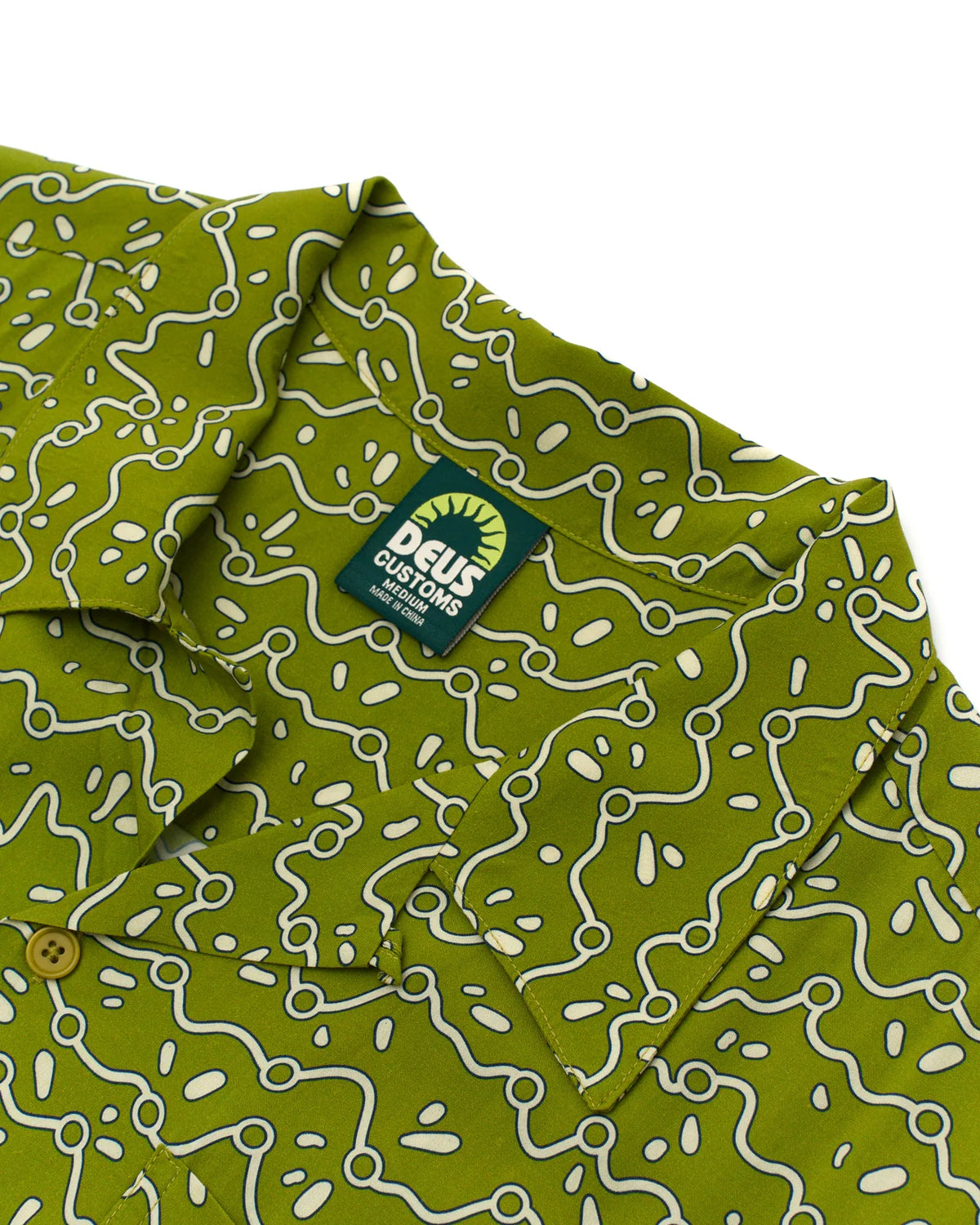 DEUS EX MACHINA PHOSPHENE SHIRT PEAR