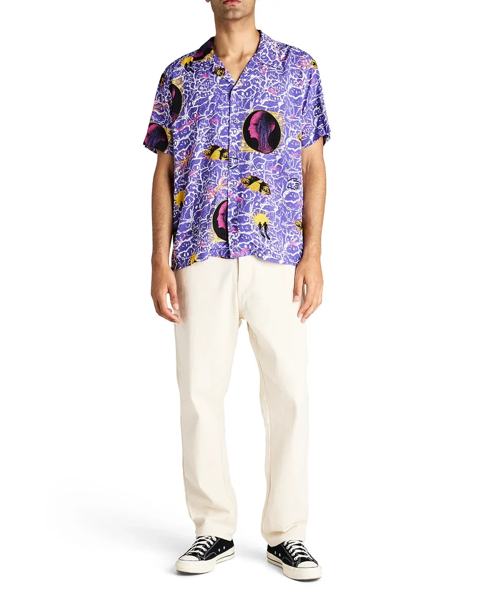 DEUS EX MACHINA FUTURE HISTORY SHIRT VIOLET