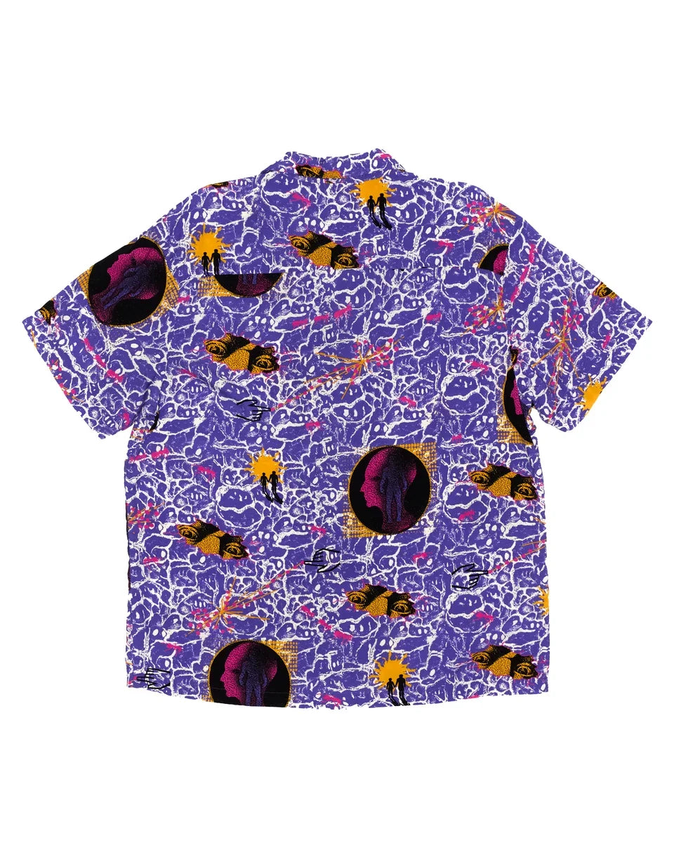 DEUS EX MACHINA FUTURE HISTORY SHIRT VIOLET