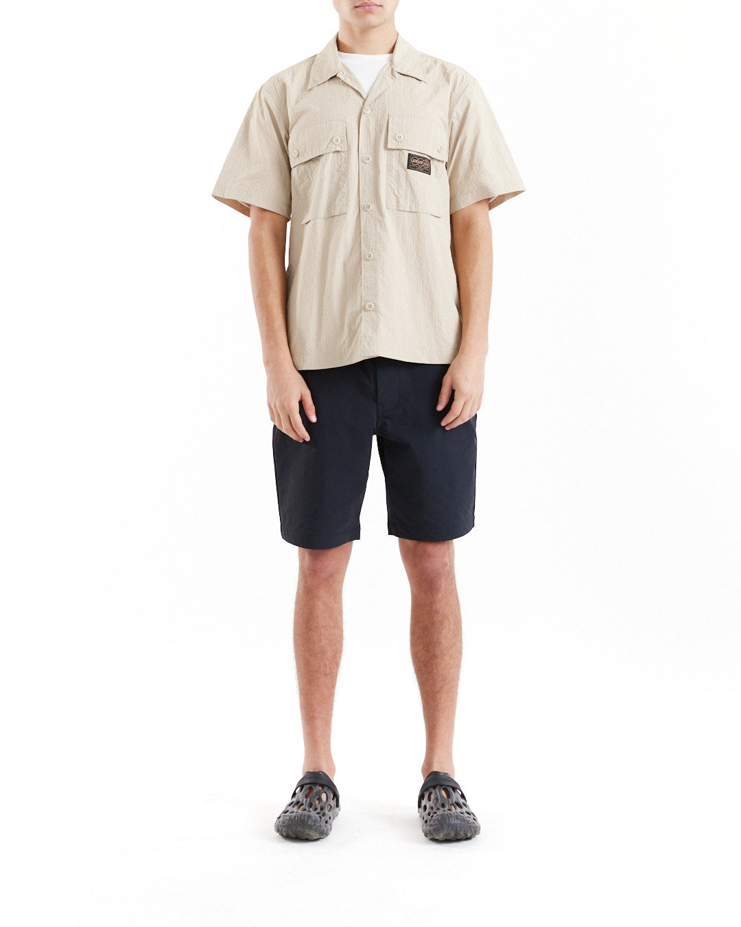 DEUS EX MACHINA NILE FATIGUE SHIRT - SAFARI