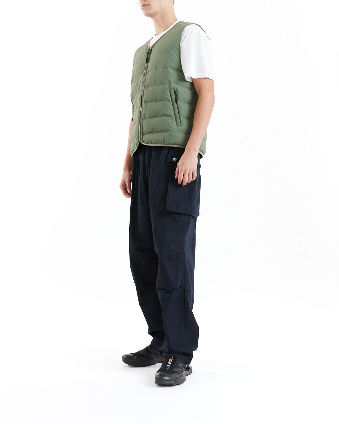 DEUS EX MACHINA PEAK PADDED VEST - CLOVER