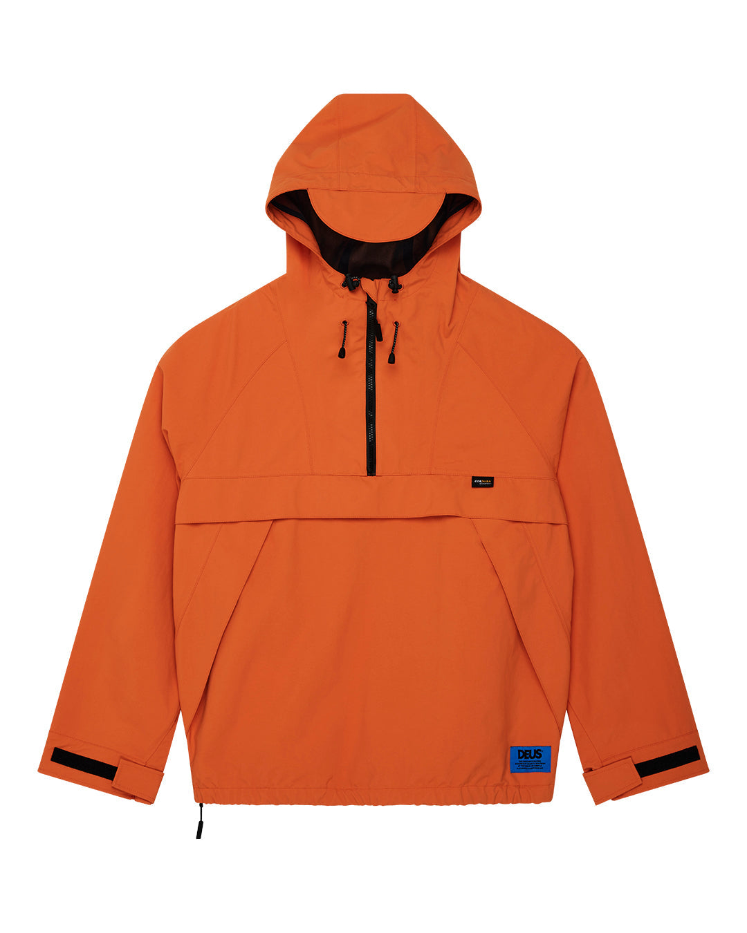 riptide-smock-jacket-mandarin-orange|Flatlay