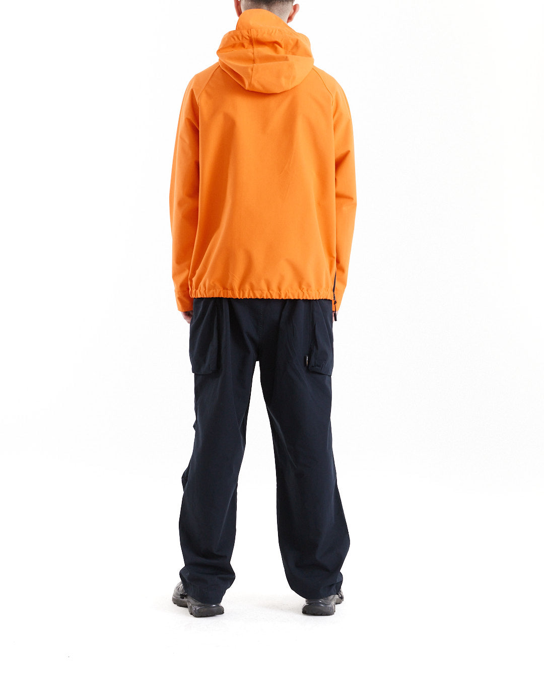 DEUS EX MACHINA RIPTIDE SMOCK JACKET - MANDARIN ORANGE