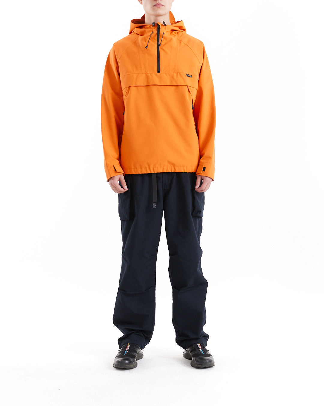 DEUS EX MACHINA RIPTIDE SMOCK JACKET - MANDARIN ORANGE