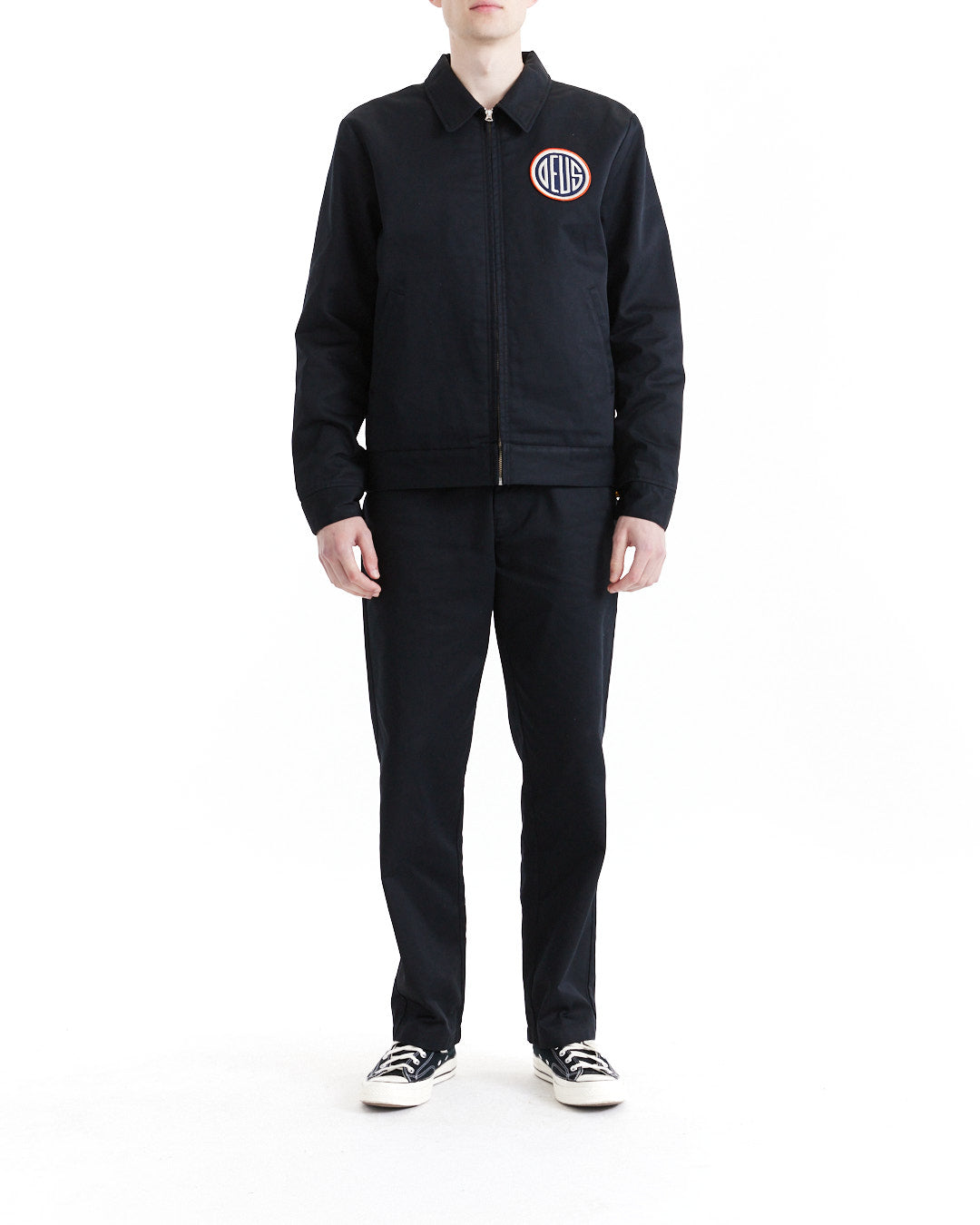 DEUS EX MACHINA MARNUS TEAM JACKET - BLACK
