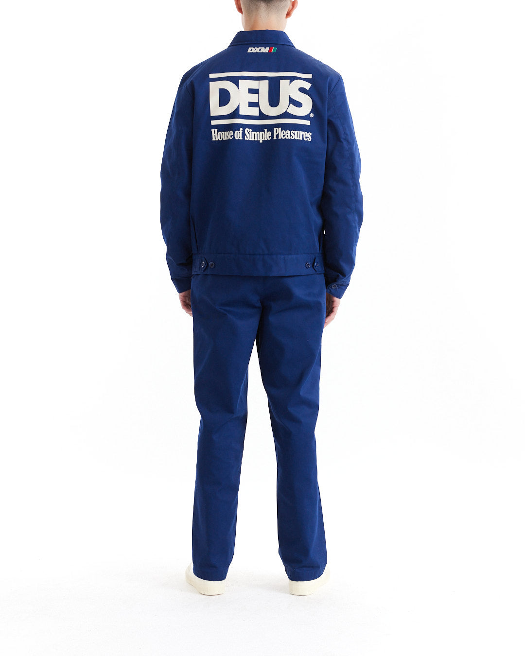 DEUS EX MACHINA MARNUS TEAM JACKET - ESTATE BLUE