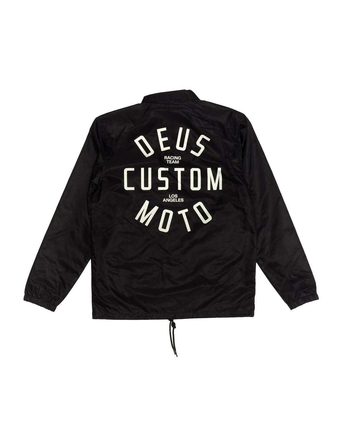 DEUS EX MACHINA ENGINEER NYLON COACH - BLACK