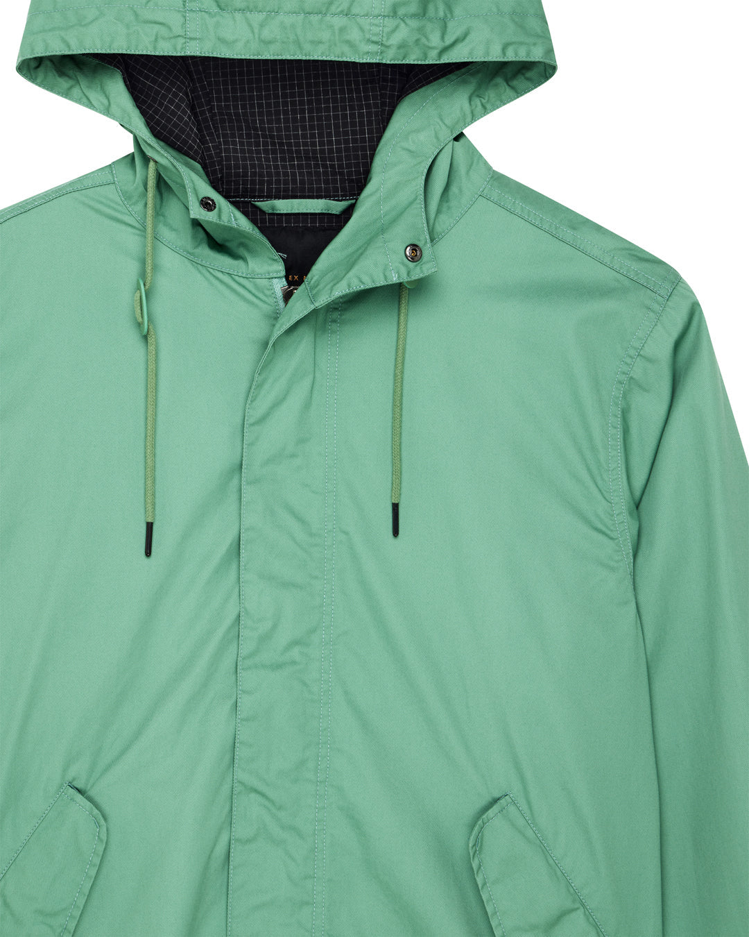 murphy-short-parka-shale-green|Flatlay