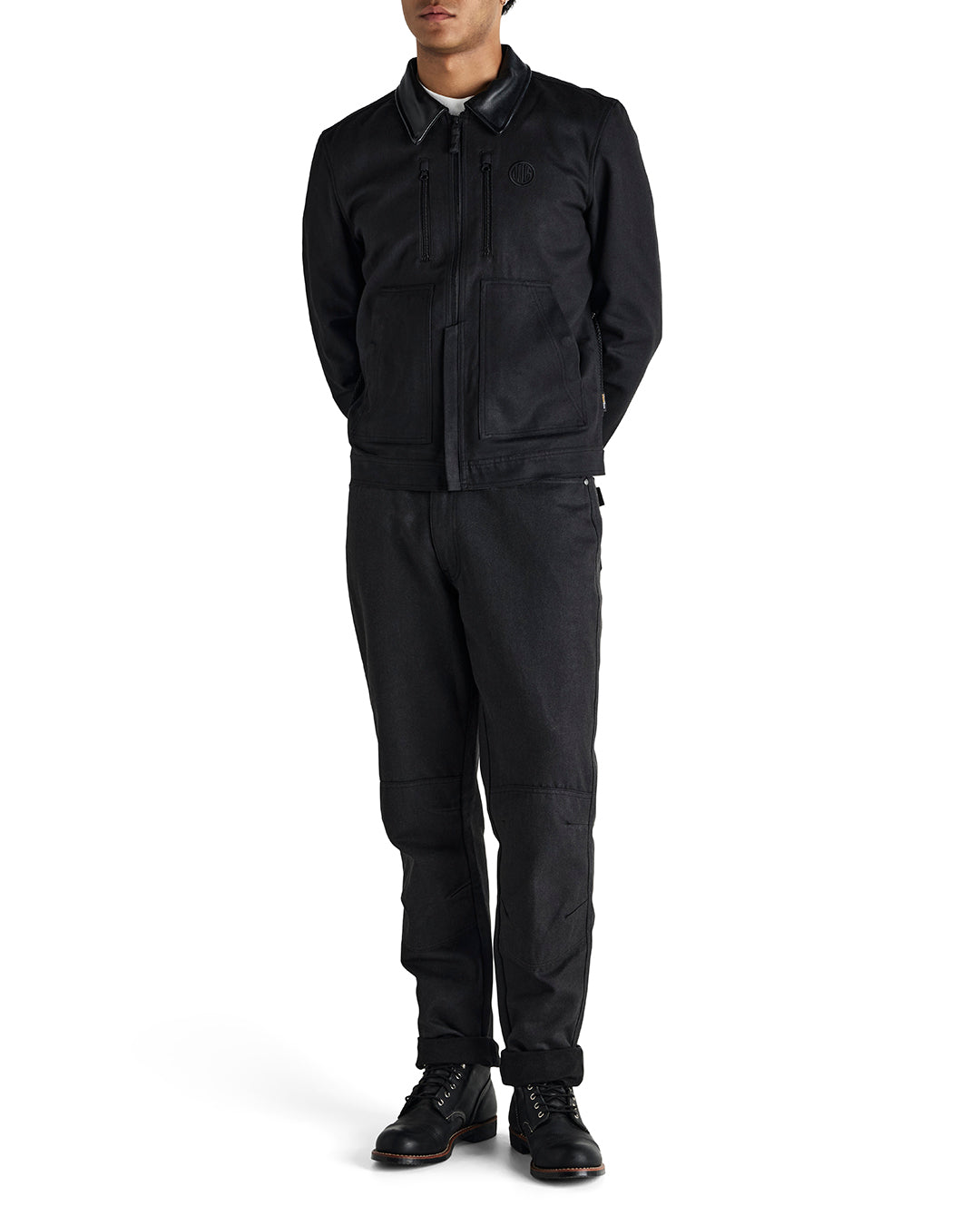 DEUS EX MACHINA ROAD MESH JACKET - BLACK