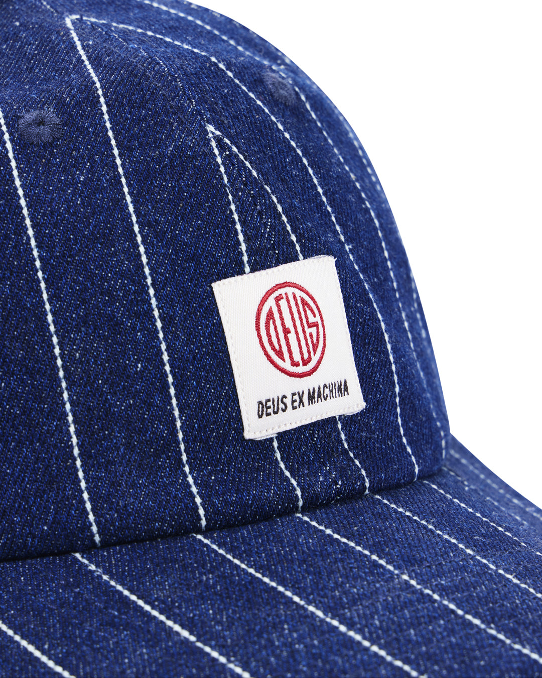 DEUS EX MACHINA DALLAS STRIPE CAP - INDIGO