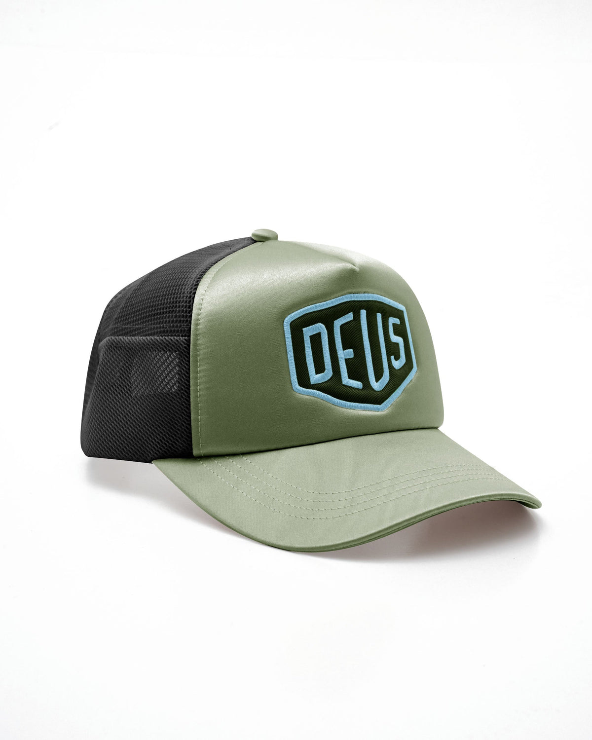 Shield Luxx Trucker - Khaki|Flatlay