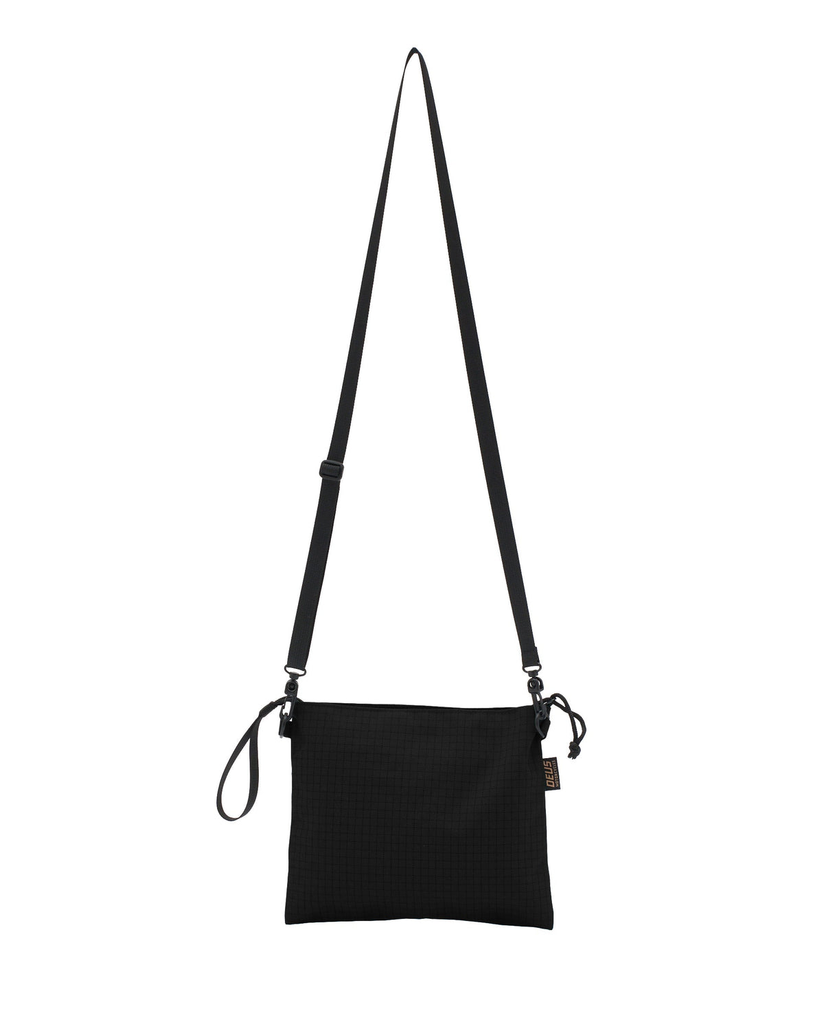 Travis 2-Way Sacoche - Black|Flatlay