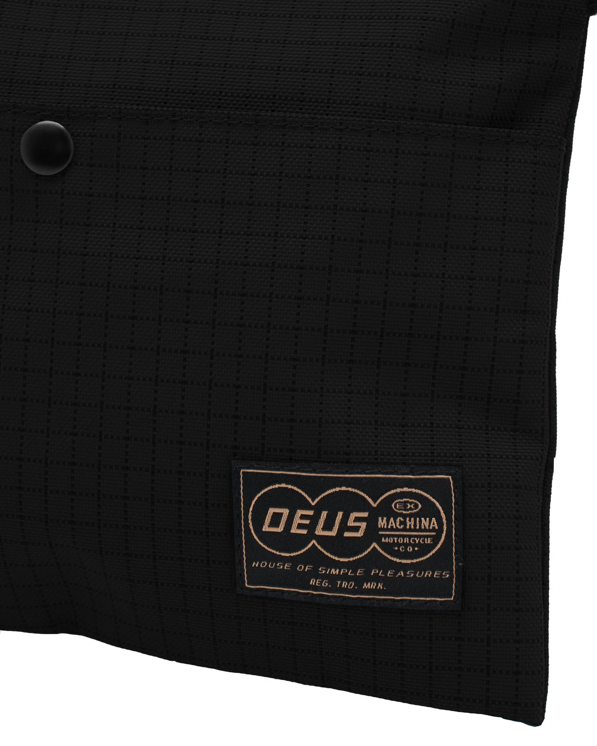 DEUS EX MACHINA TRAVIS 2-WAY SACOCHE - BLACK
