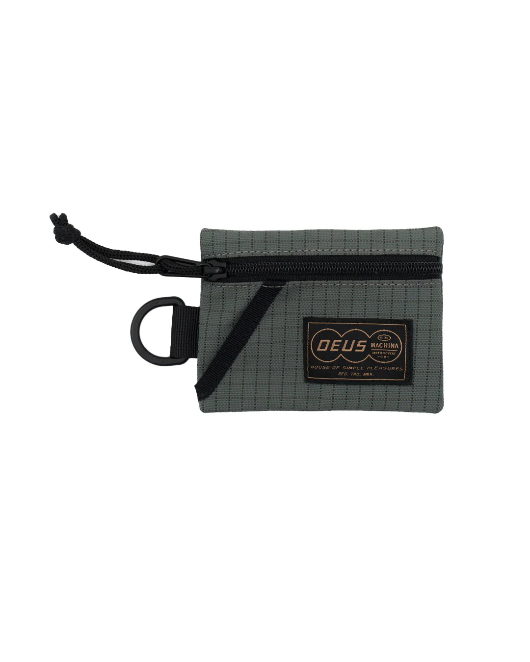 DEUS EX MACHINA SKELTER COIN POUCH - GREY