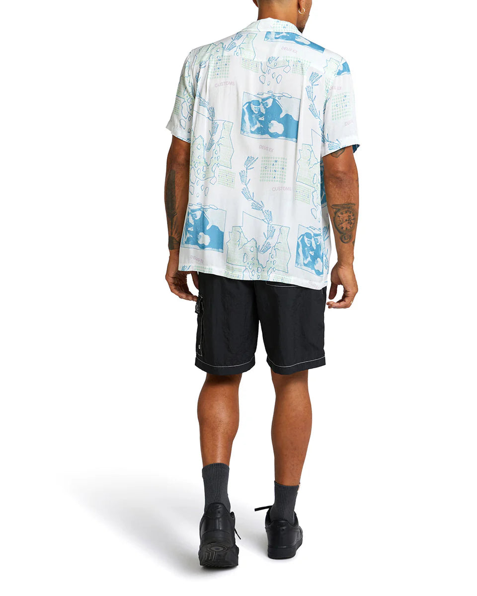 DEUS EX MACHINA PRIMITIVE SHIRT - VINTAGE WHITE
