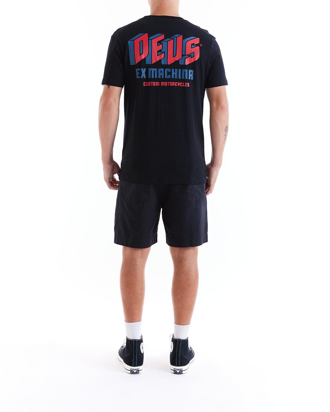 DEUS EX MACHINA SLAB TEE - BLACK