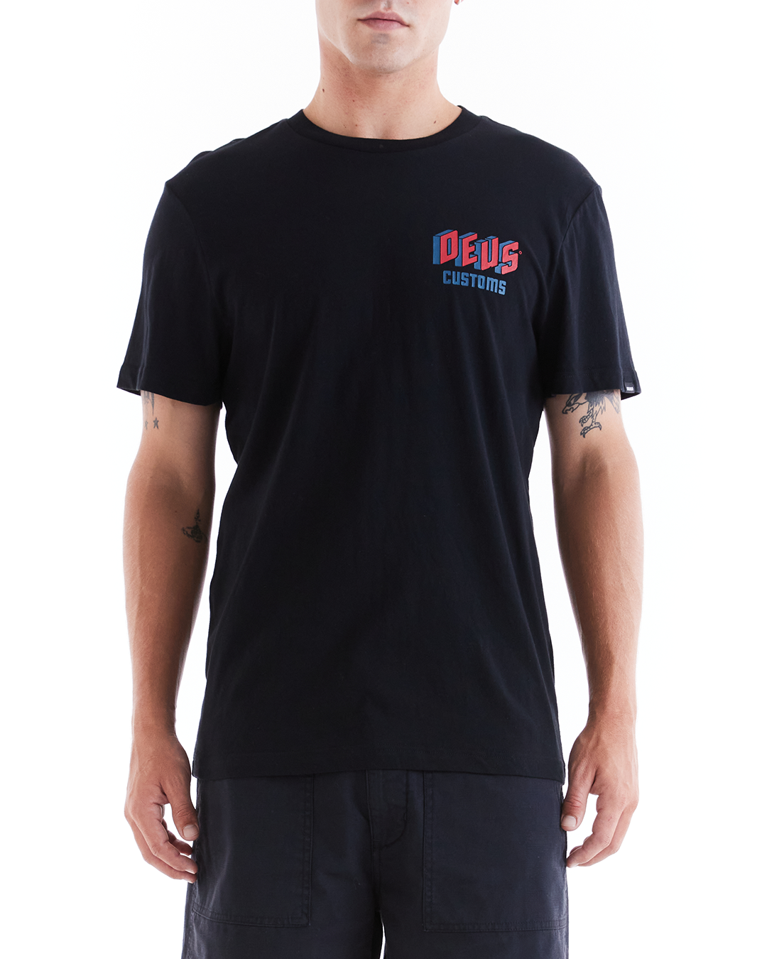 Slab Tee - Black|Model