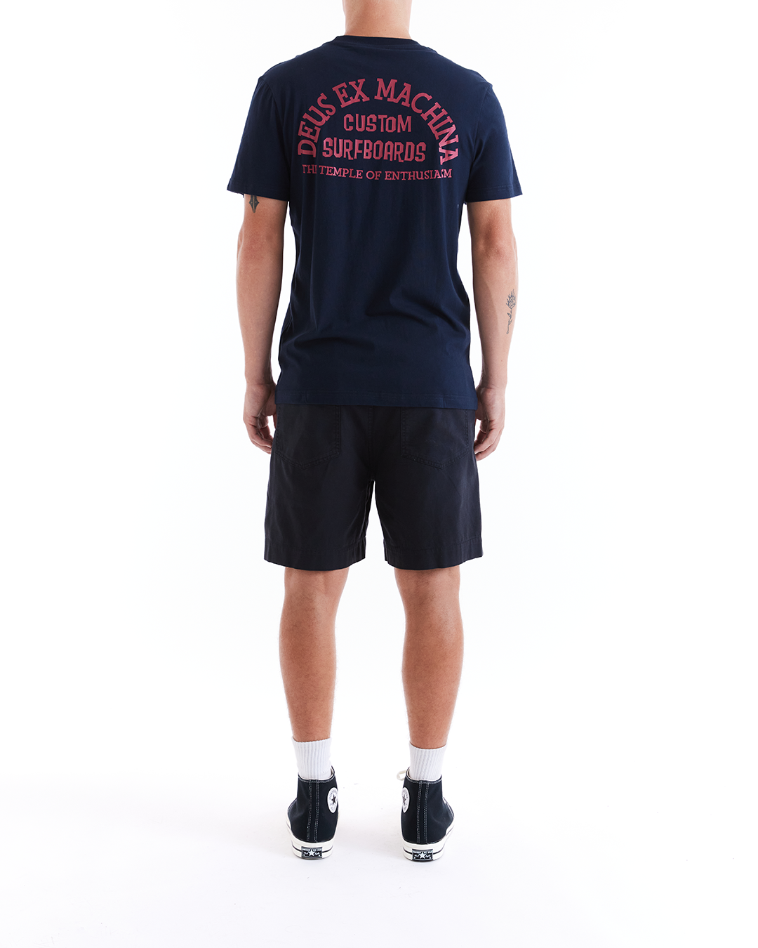 DEUS EX MACHINA YORK TEE - NAVY