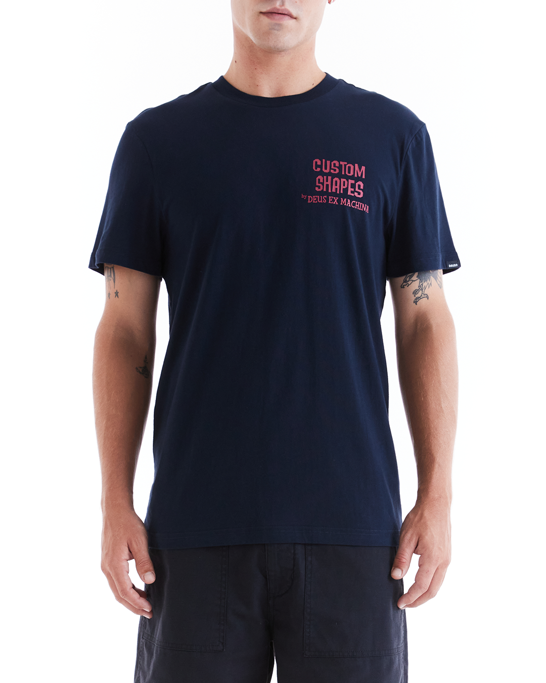 York Tee - Navy|Model