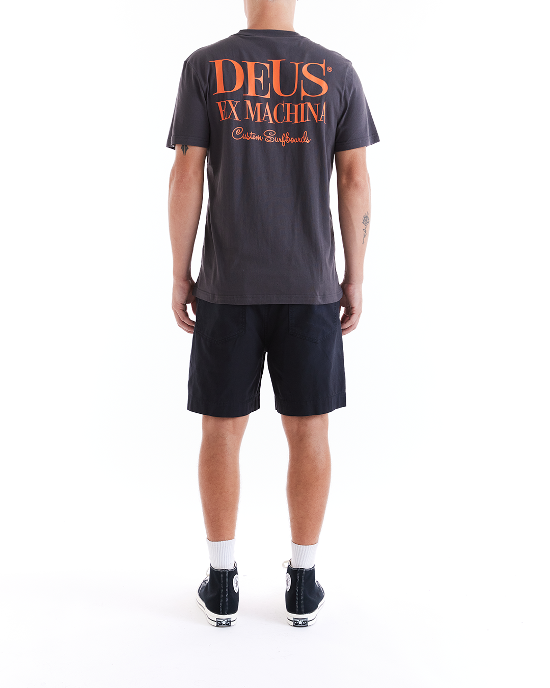 DEUS EX MACHINA SHAKE UP TEE - ANTHRACITE