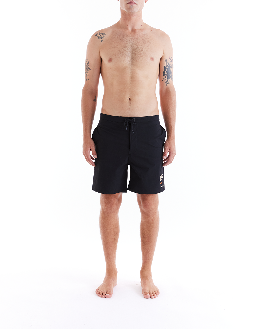 DEUS EX MACHINA TROPICAL BOARDSHORT - BLACK