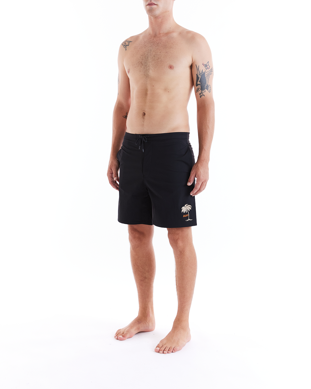 DEUS EX MACHINA TROPICAL BOARDSHORT - BLACK
