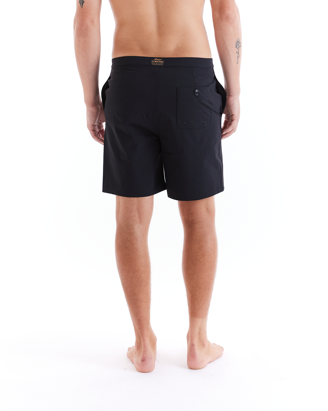 Tropical Boardshort - Black|Model