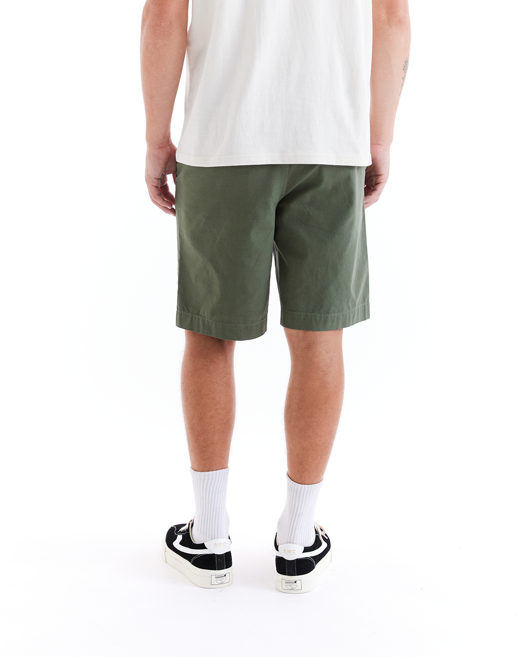 Imperial Poplin Short - Pine|Model