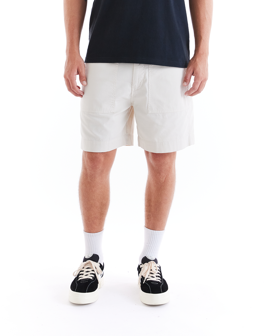 Poplin Harris Fatigue Short|Model