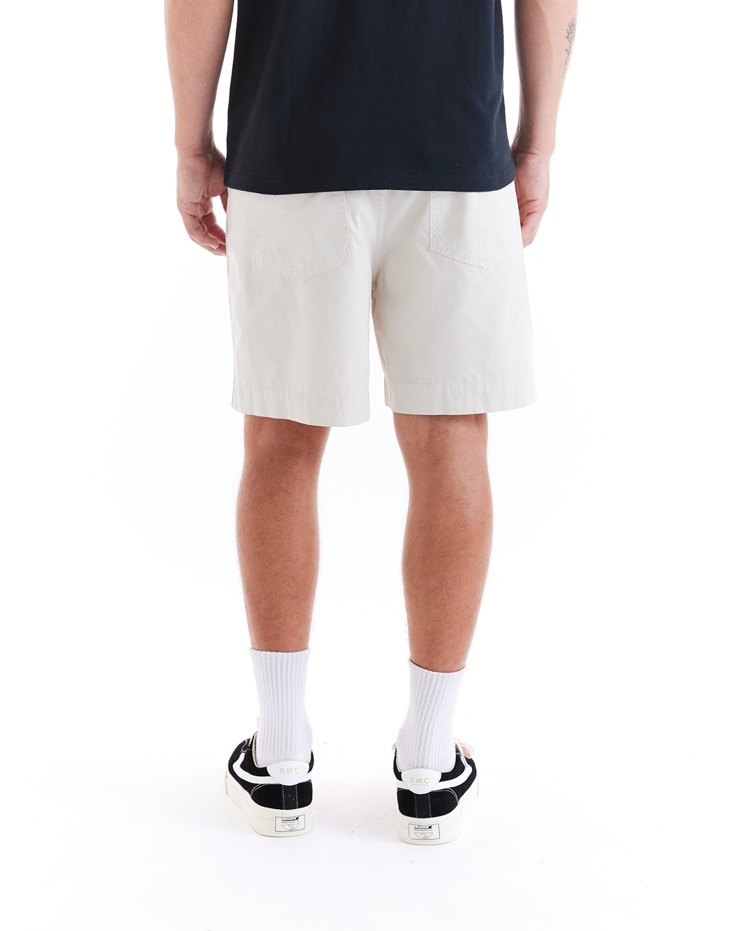 Poplin Harris Fatigue Short|Model