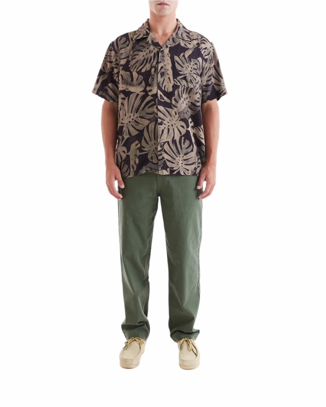 Imperial Poplin Pant - Pine|Model