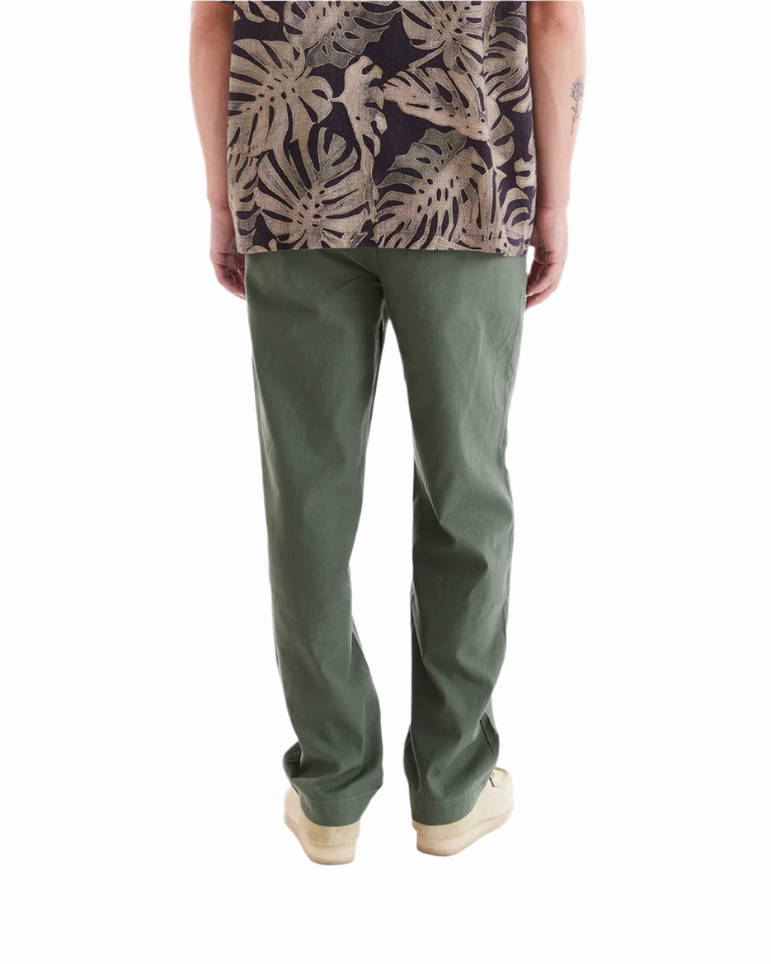 Imperial Poplin Pant - Pine|Model