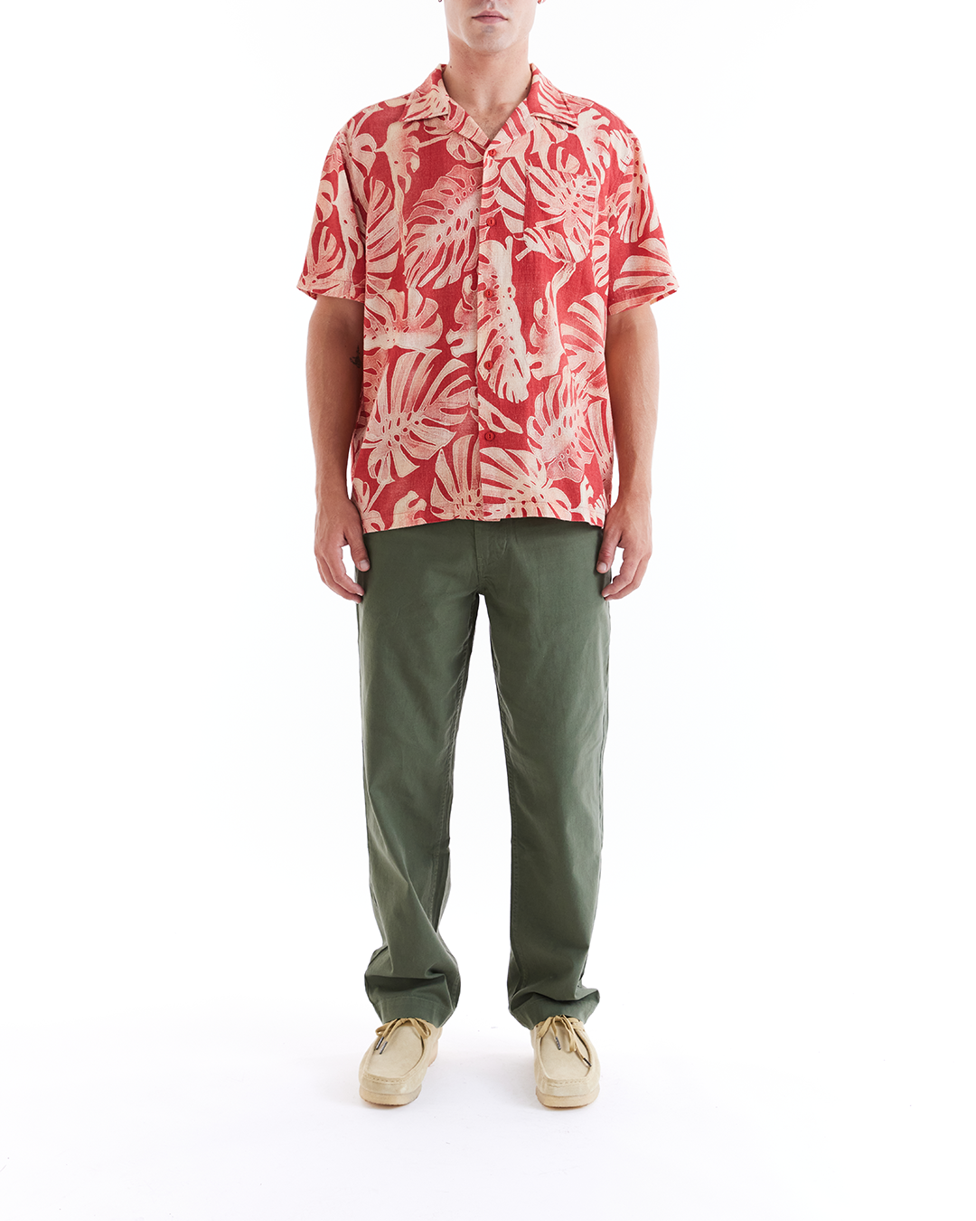 DEUS EX MACHINA ACE SHIRT - RED