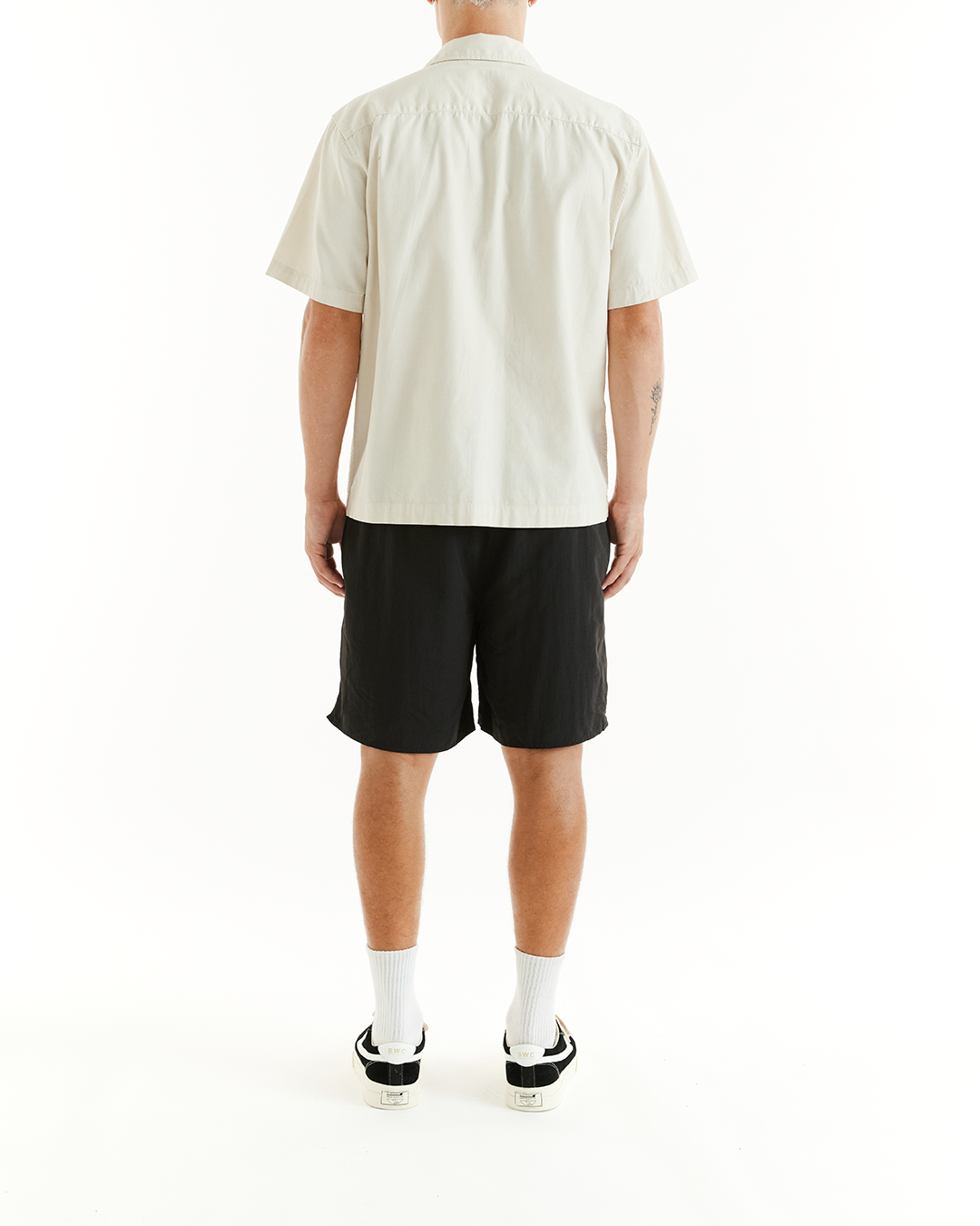 DEUS EX MACHINA STRANDED FATIGUE SHIRT - DIRTY WHITE