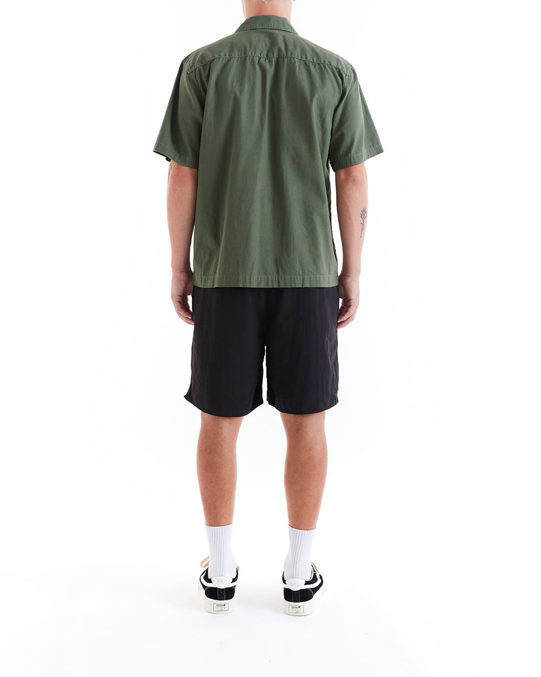 DEUS EX MACHINA STRANDED FATIGUE SHIRT - PINE
